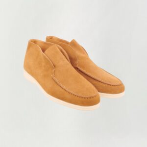 Handgefertigter Herrenschuh Loafer High Top Gelb: Komfort und Langlebigkeit